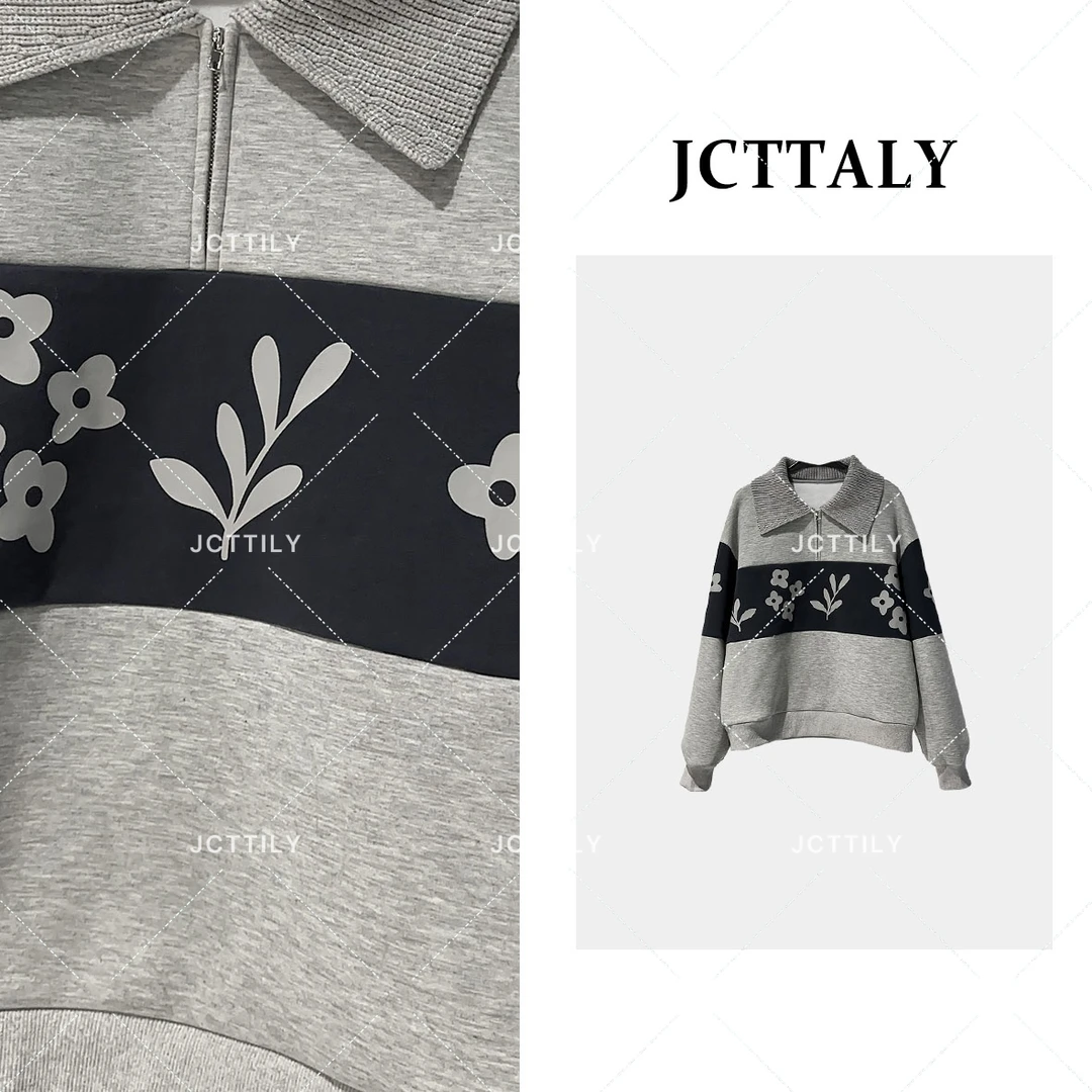 【Linda专属】【139】秋季气质时尚加绒女装卫衣JC-A2730