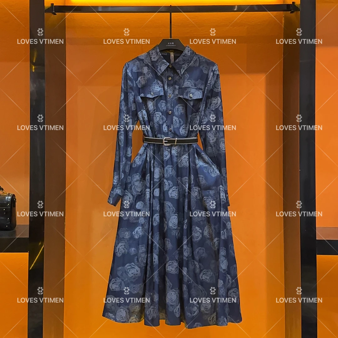 【vian专属】设计师款高级感赫本风显瘦连衣裙LOVES-A1057