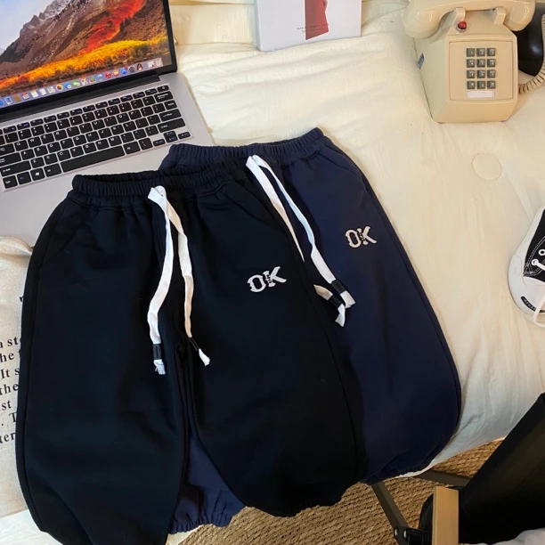 1807时尚潮流百搭洋气流行秋冬男女童卫裤