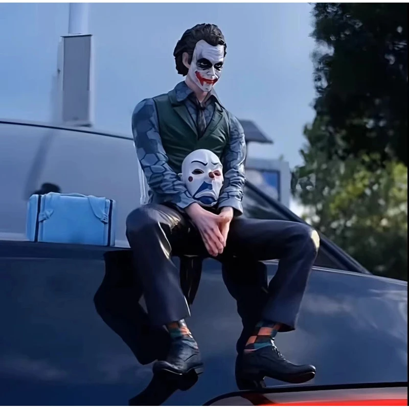 潮玩车顶小丑希斯莱杰小丑坐姿手办模型车载车尾部摆件装饰品礼物