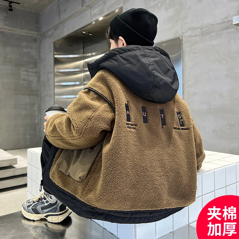 儿童男童童装深秋季时尚休闲加厚外套【TQ-2】C3183