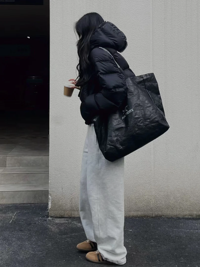 26923韩代高货连帽加厚棉服外套衣长61