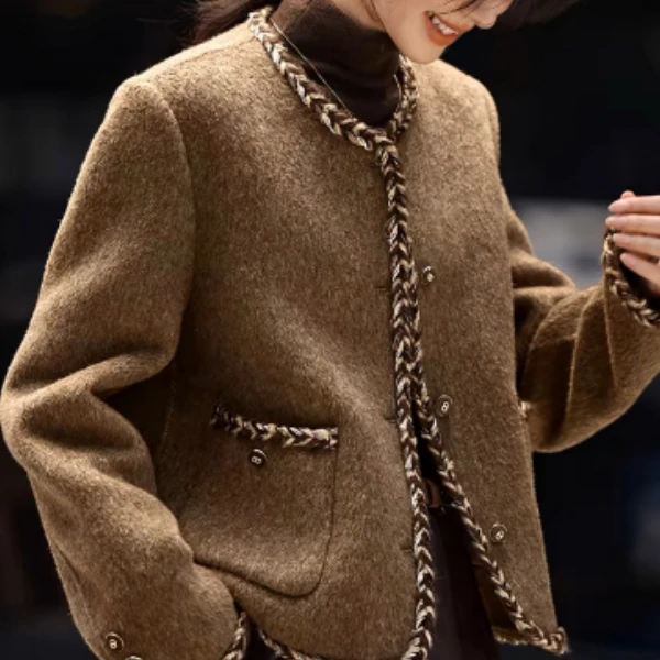 27072韩代高货小香风外套1238550衣长60