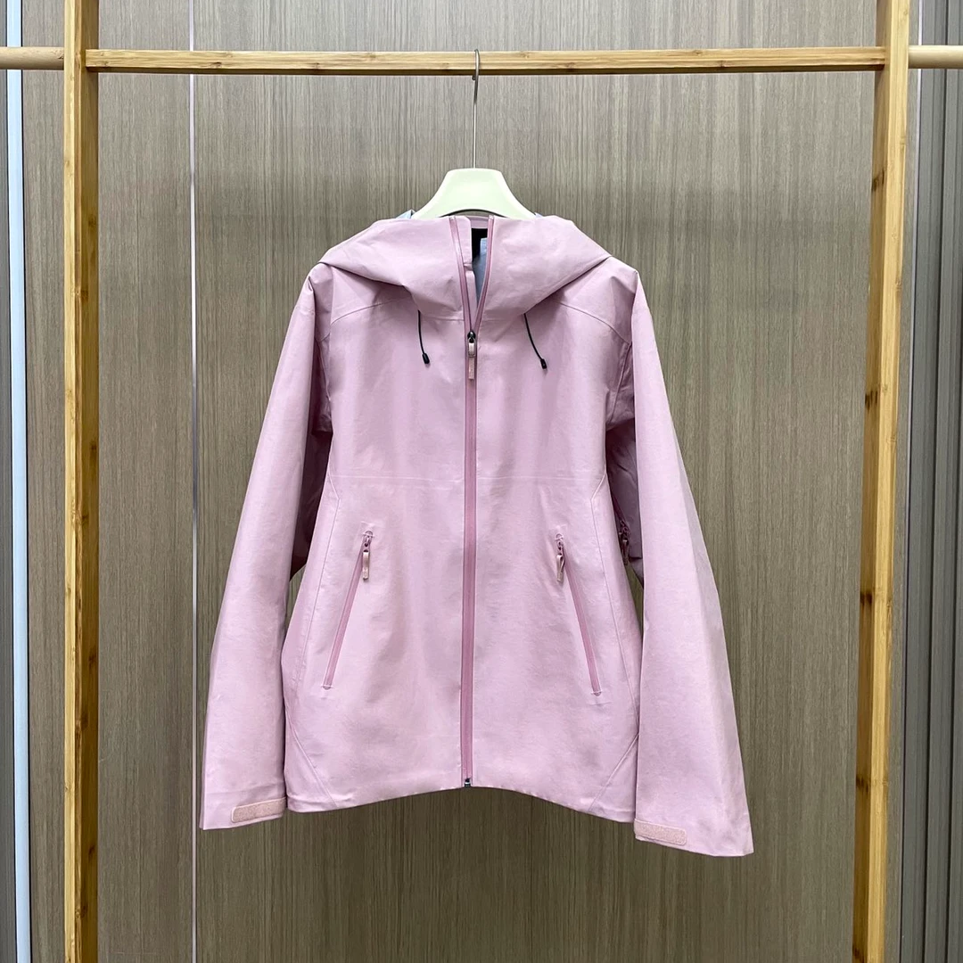 冲锋衣外套无痕压胶LT女款运动户外休闲女士连帽保暖秋冬