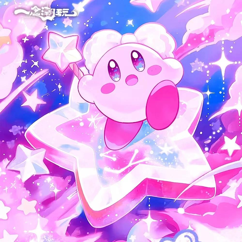 【渣渣K踩数字2.0】一念潮玩星之卡比二创卡牌