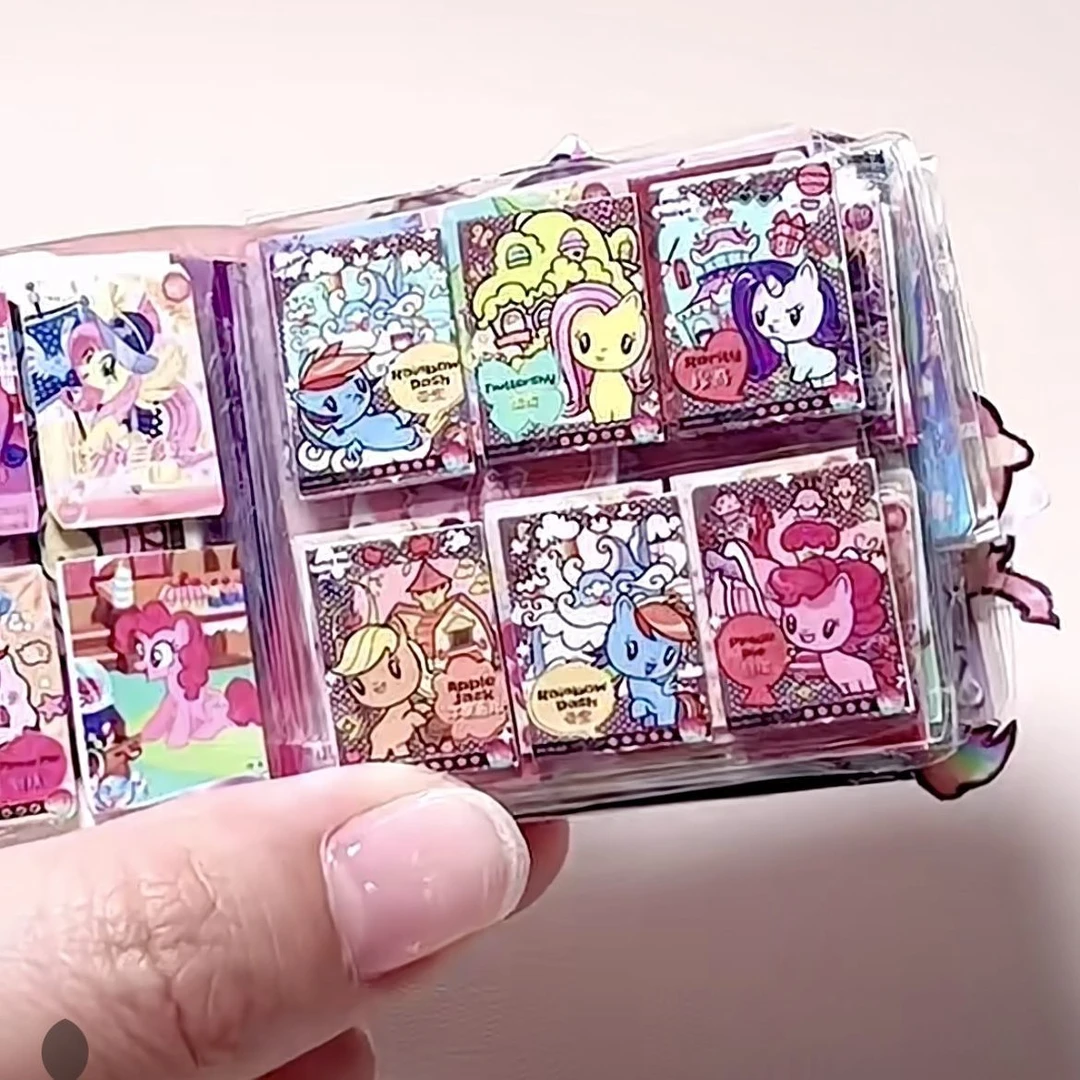 【免剪裁】小红书小马宝莉安静书mini卡册手工diy解压碧琪