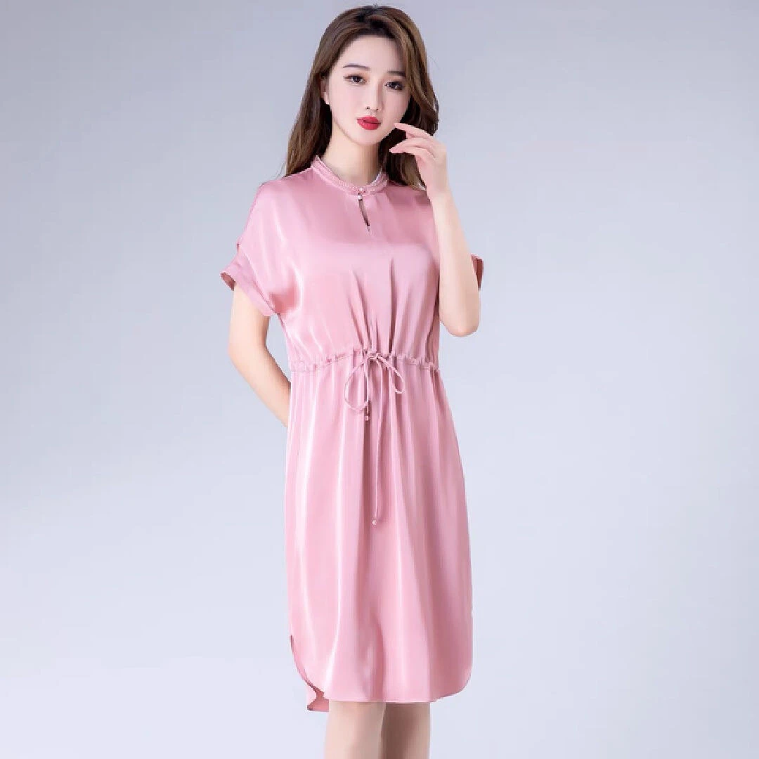 L357【维亿专属】宽松连衣裙女装连衣裙裙子大码气质长裙时尚夏季