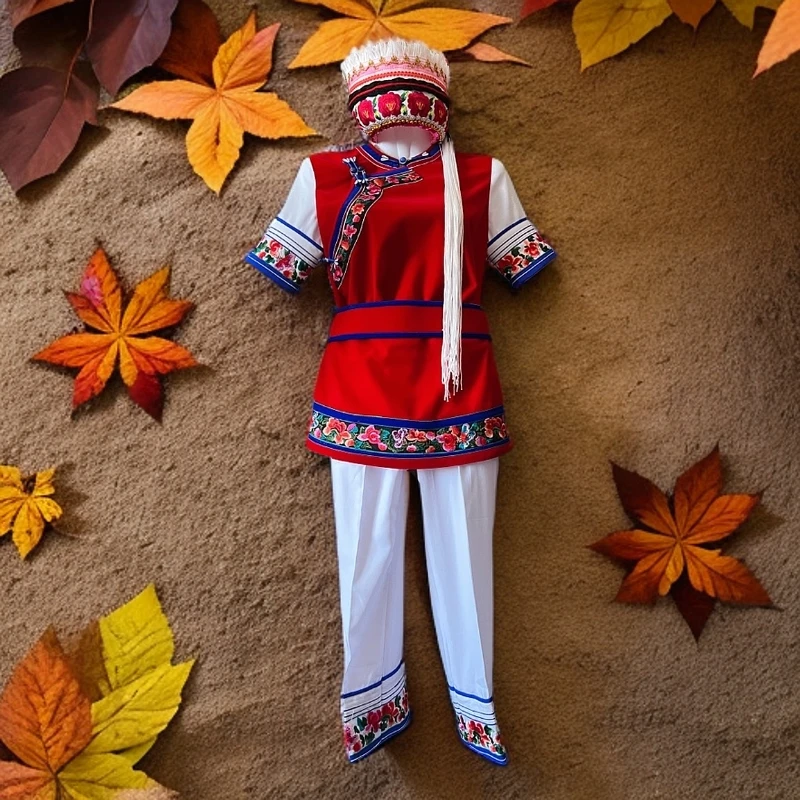 云南白族小金花服