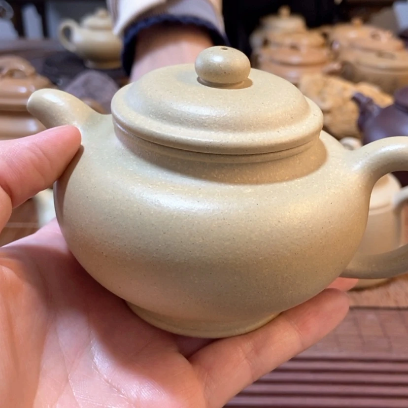 【闪购商品】紫砂茶壶微瑕本绿