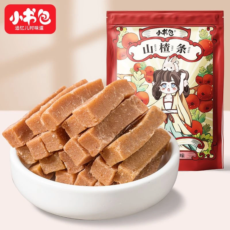 【60g*5袋】小书包山楂条酸甜酸爽可口儿童零食蜜饯果干山楂零食