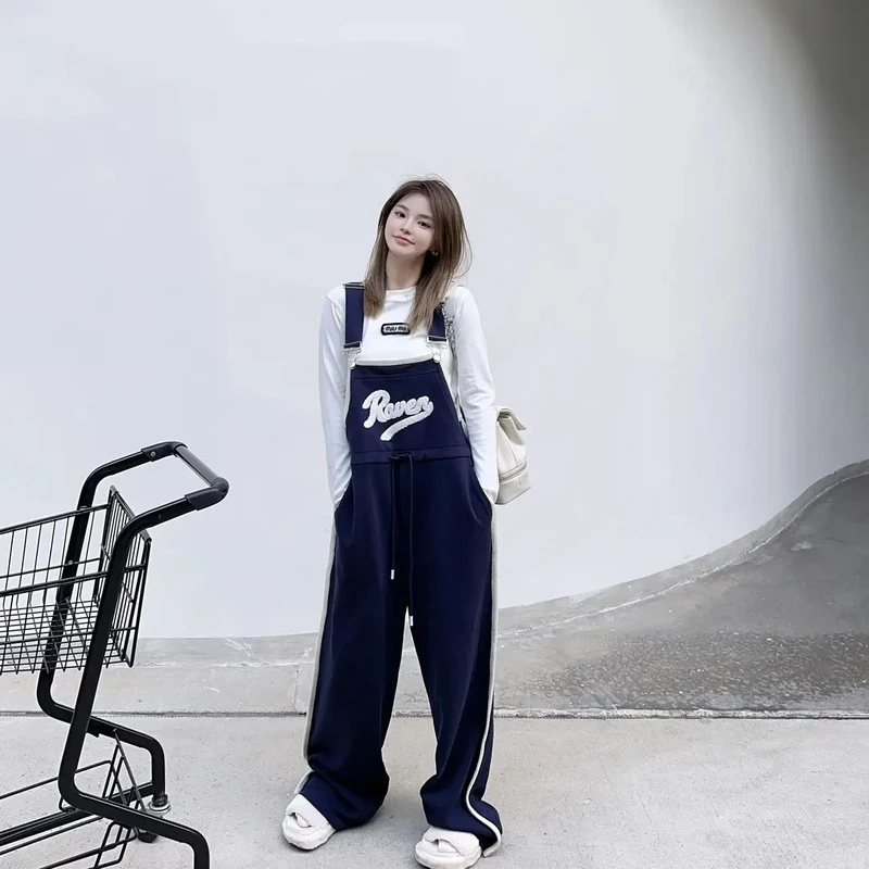 舟舟 【马里奥】背带裤休闲时尚显瘦百搭减龄