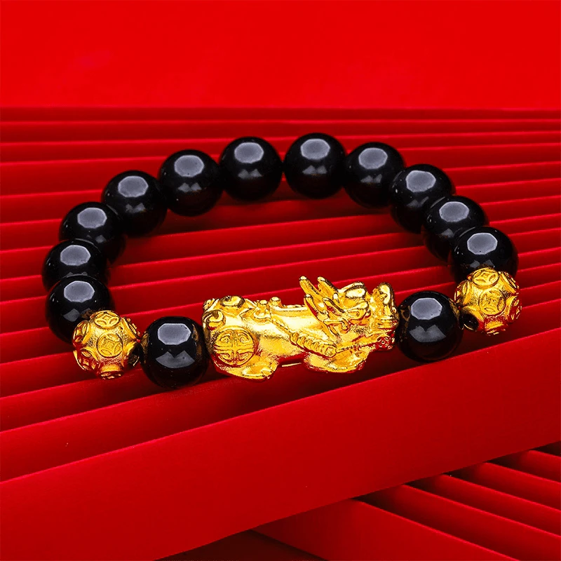 合金手链 合金手链 2024新款男士（貔貅手链）轻奢精美时尚百搭潮流