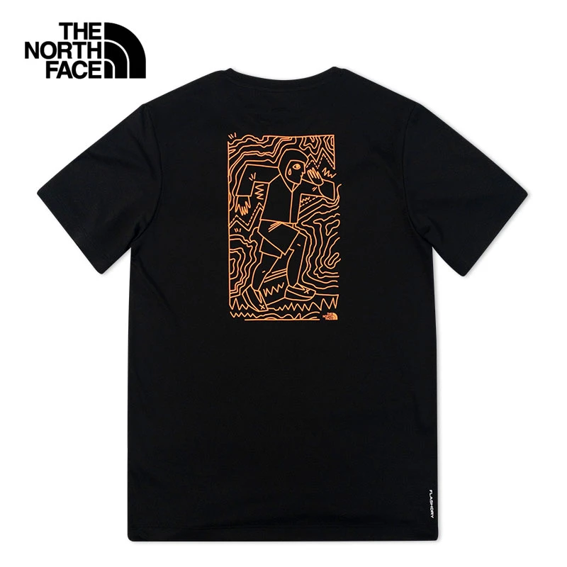 THE NORTH FACE/北面24春夏简约速干吸湿透气圆领宽松短袖|88GT