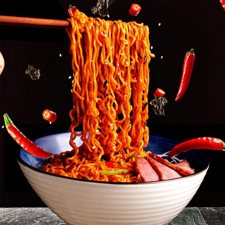 白|象整箱方便干拌面韩式麻辣鲜香泡面袋装食用美味口味方便面