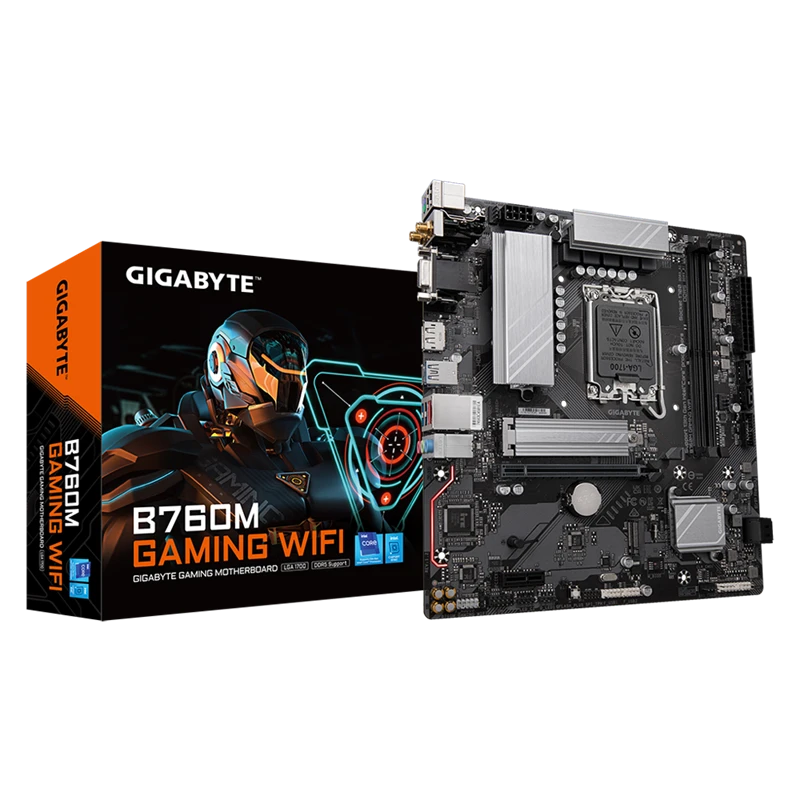 技嘉 B760M GAMING WIFI电竞游戏主板台式机M-ATX主板无线蓝牙