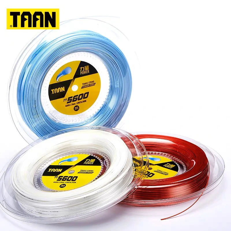 TAAN泰昂网球线大盘线TT5600聚酯硬线耐打控球弹性好