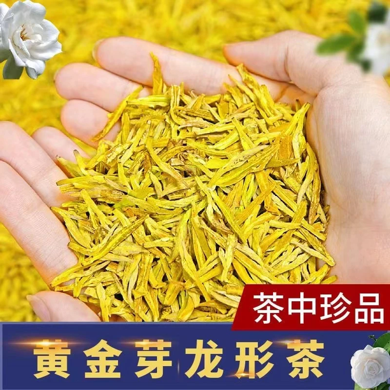 黄金芽扁茶2023年新茶春茶 原产地手摘醇香绿茶送礼