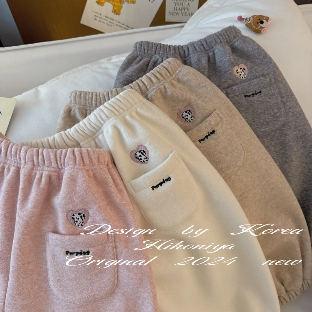 Q【四色卫裤&小马毛衣】七Hihoniya~2024冬季亲子宽松显瘦韩版