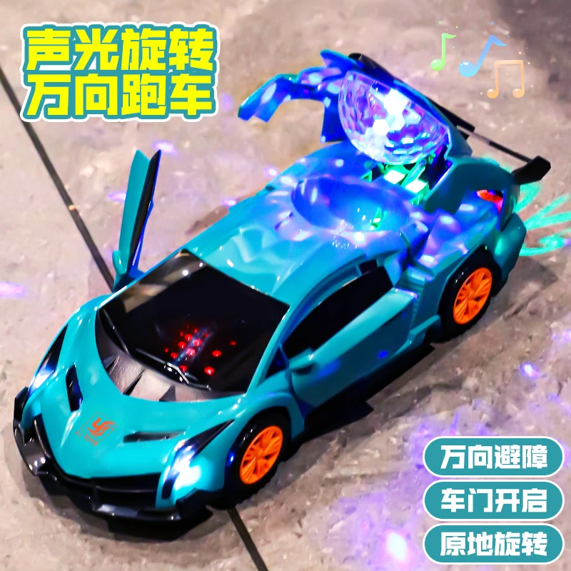 儿童电动跳舞万向汽车玩具宝宝益智早教1一3岁2变形车4男孩5跑车6