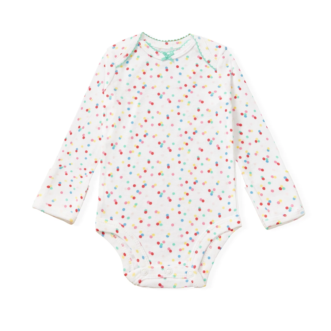 OmniEllen/欧米云艾琳婴幼儿女宝宝衣服纯棉长袖哈衣印花打底爬服