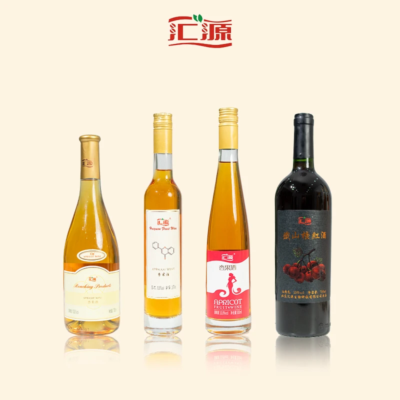 【汇源果酒】纯发酵微醺果酒杏果全家福 【非浸泡!真发酵】【酒水节】