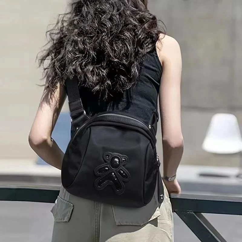 小布包包女高级感2025新款百搭斜挎包时尚轻便网红爆款单肩包女包