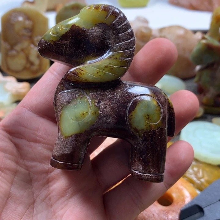 白玉菩提吊坠挂件