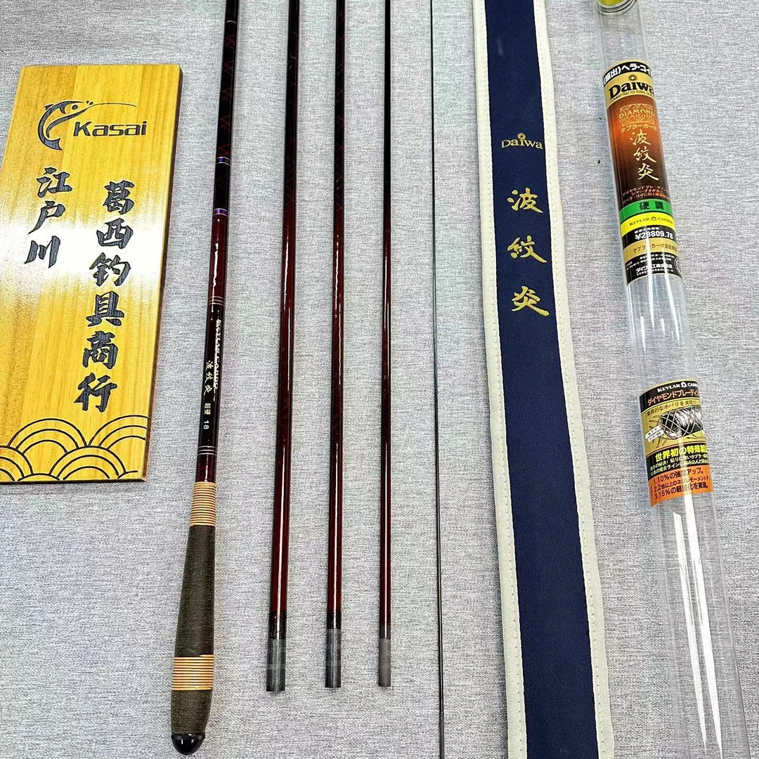 凯夫拉波纹炎-大阪Osaka 日系振出鲫鱼竿休闲野钓高碳