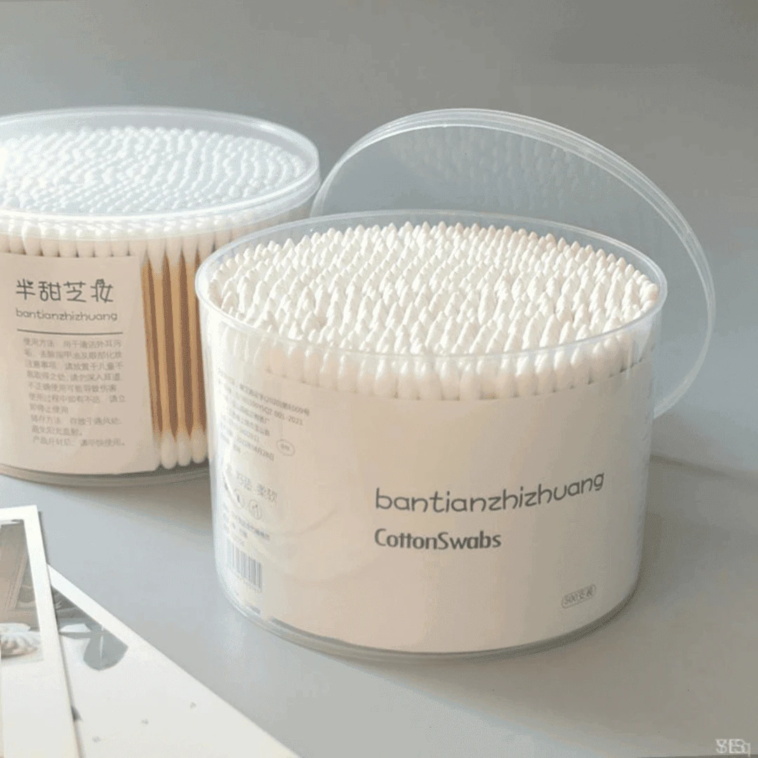 【低价好物棉签】无菌柔软棉签棒深入掏耳朵一次性尖头圆头化妆