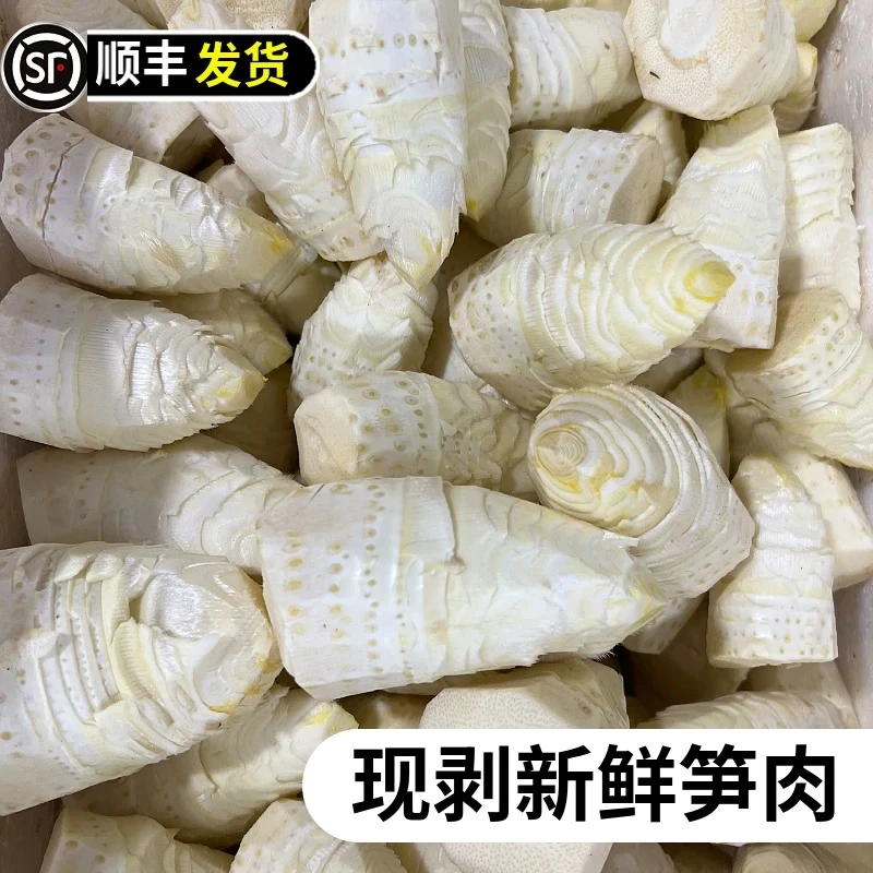 现剥高山竹笋肉冬笋竹农家鲜嫩现挖剥壳不带壳笋当季蔬菜冬送礼
