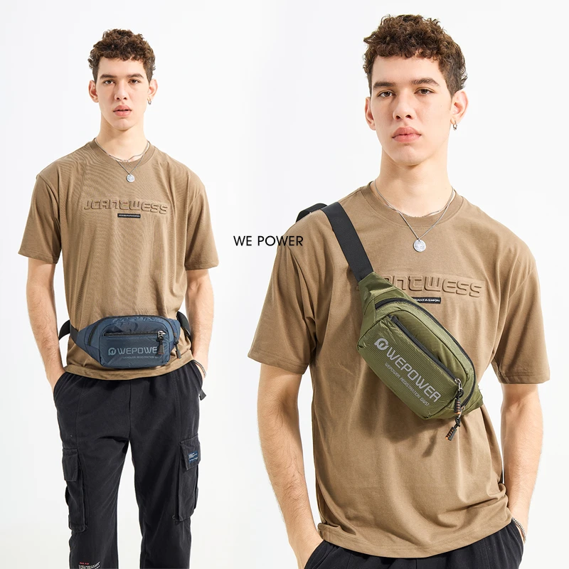 夏季男士包包单肩包运动小男包潮防水牛津布斜挎包帆布背包斜跨包