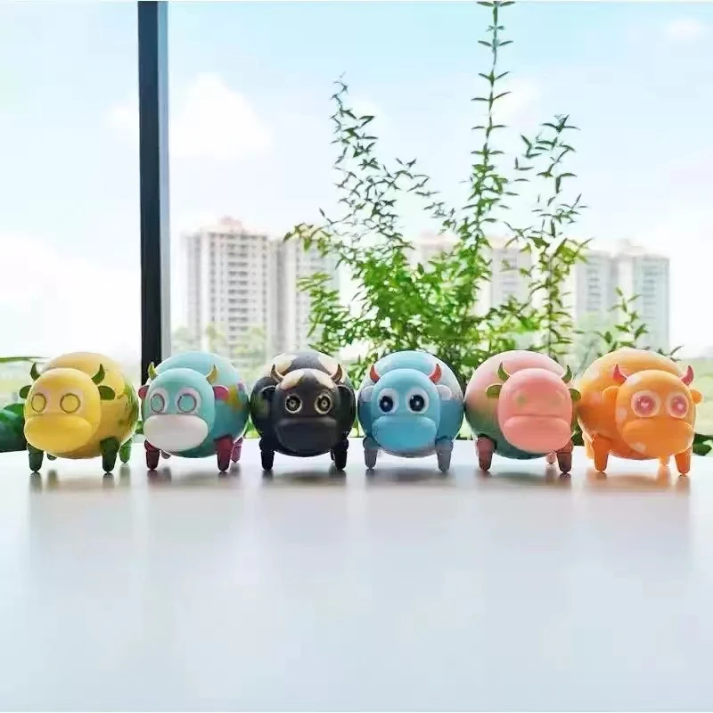 【拆盒】小牛MUMU系列盲盒手办