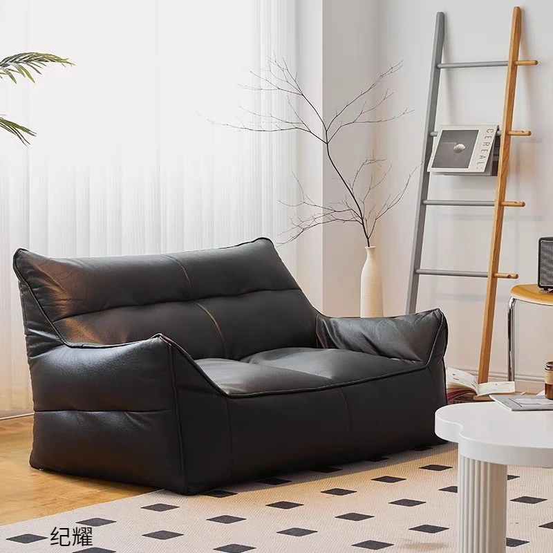 网红懒人沙发双人简约小户型客厅家用卧室出租房服装店简易小沙发