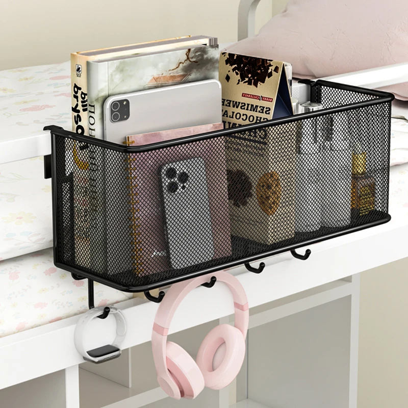 床边挂篮子宿舍好物床头置物架学生寝室床上铺挂式收纳筐空间神器