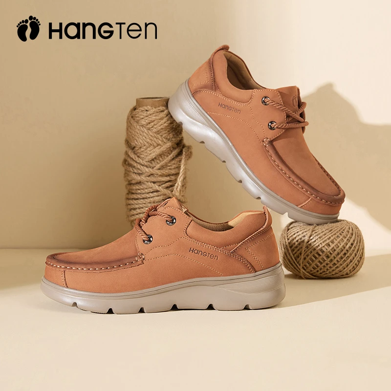 HANGTEN 欢腾2023冬季新款女休闲鞋舒适软底妈妈鞋复古低帮鞋板鞋