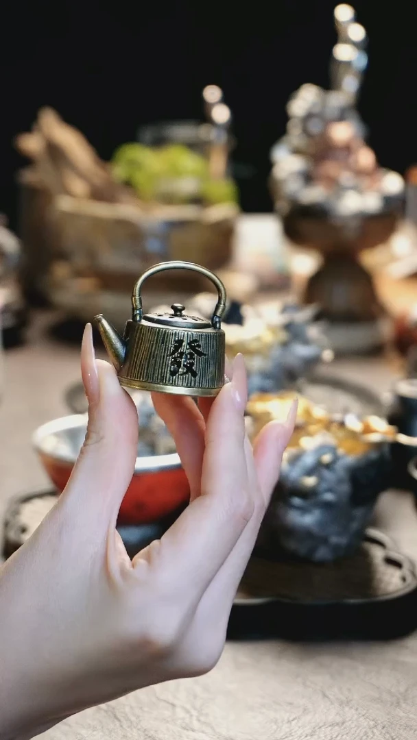【闪购商品】境秋新品提梁壶小香炉