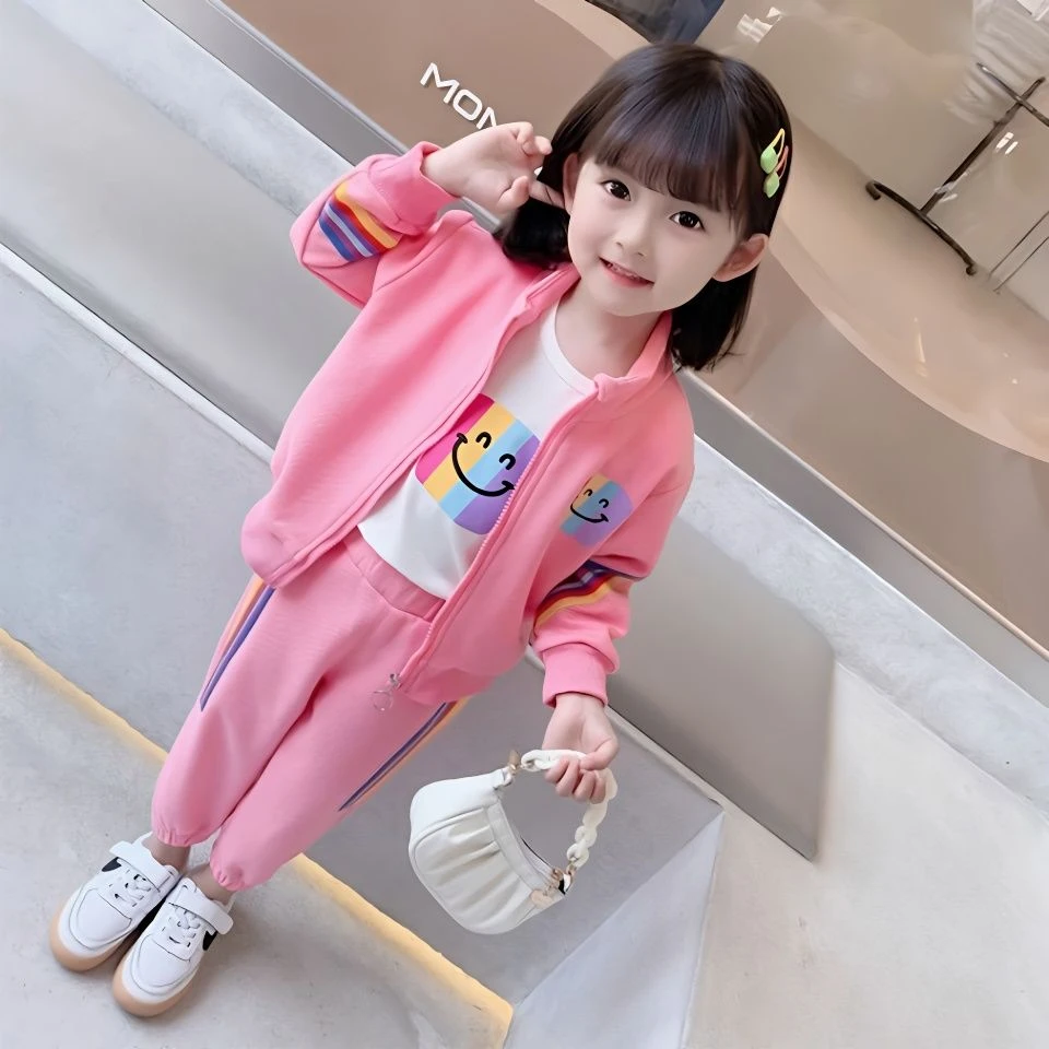 女童春秋新款儿童小童炸街网红洋气女童儿童短裤男夏薄款