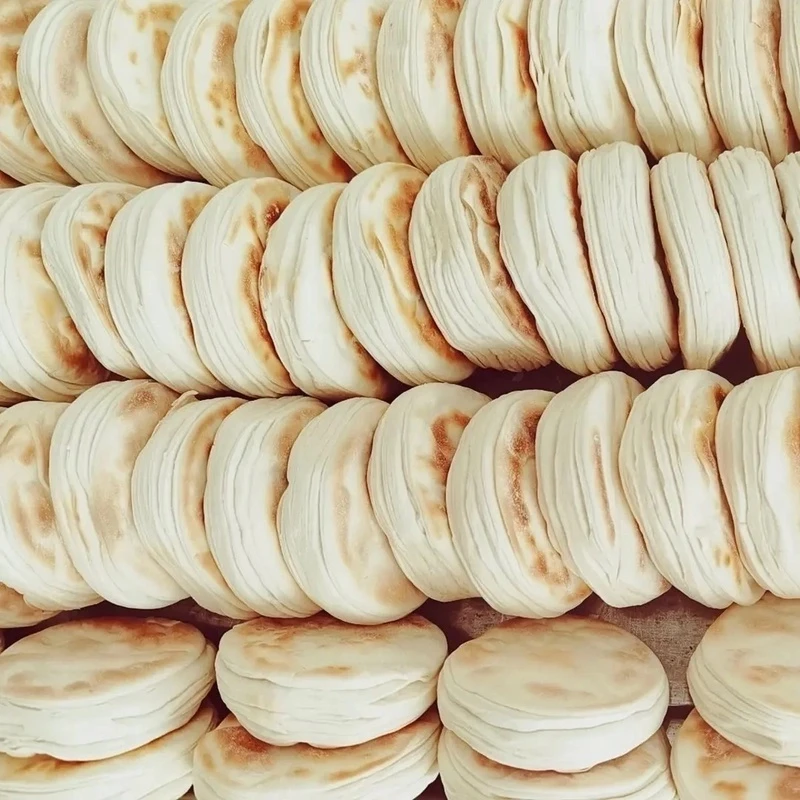 山东千层发面火烧老式千层火烧即食可口麦香发面饼松软超软速食