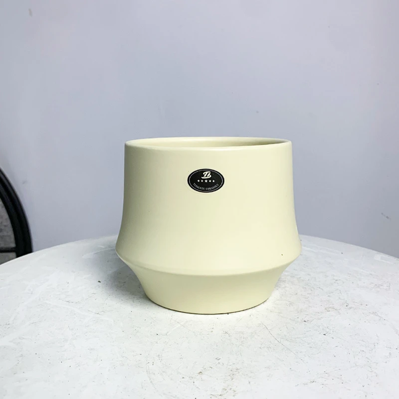 壹品兰花【陀螺盆】 蝴蝶兰小号简约陶瓷高端精致北欧风格中式可搭