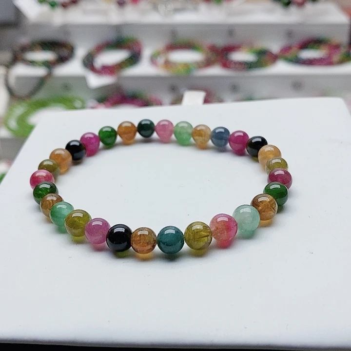 碧玺手链未镶嵌10号