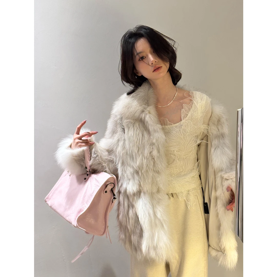 常存CUN BLVD 狐狸毛外套