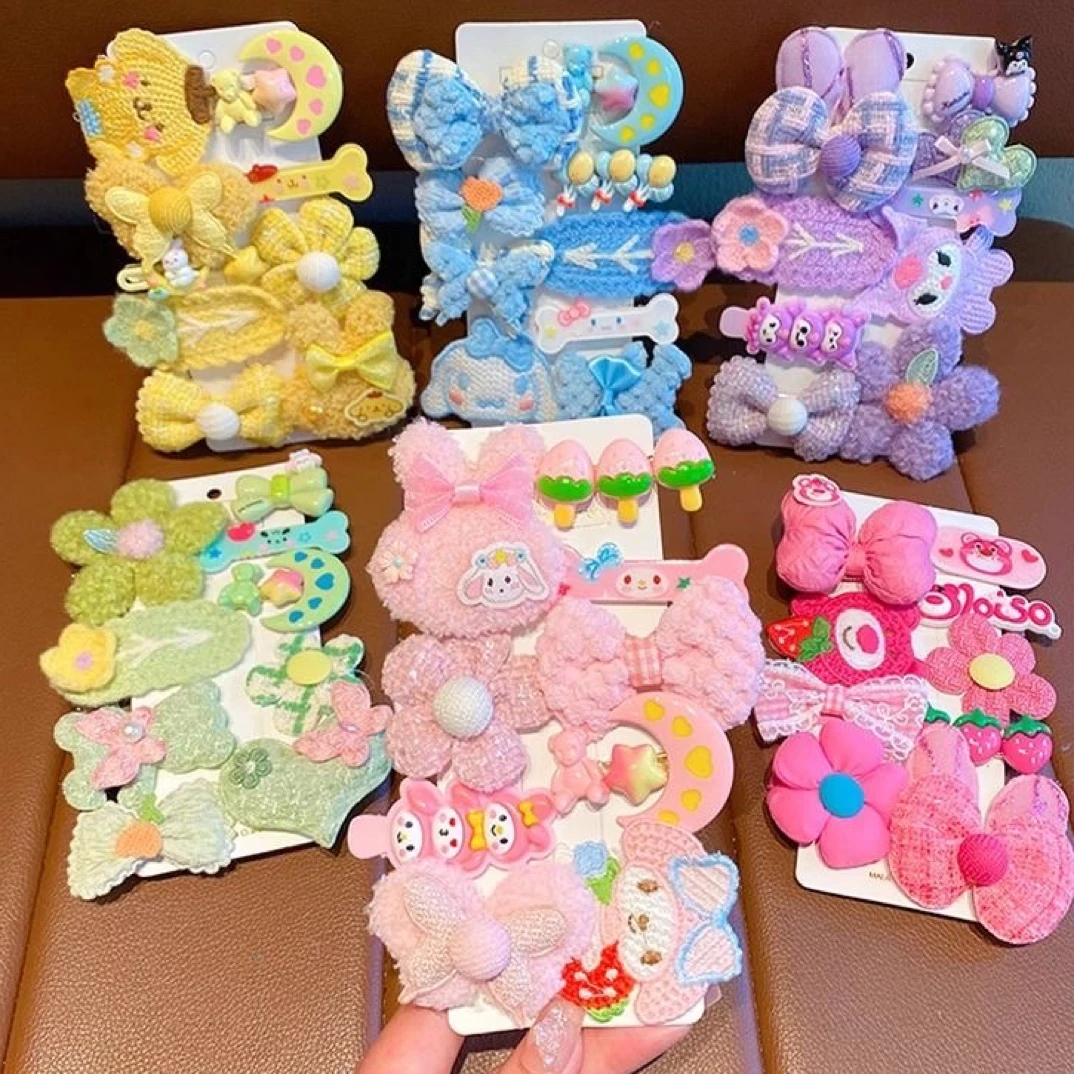 秋季新款小女孩发夹头饰发卡发饰网红刘海侧边夹不伤发宝宝碎发夹