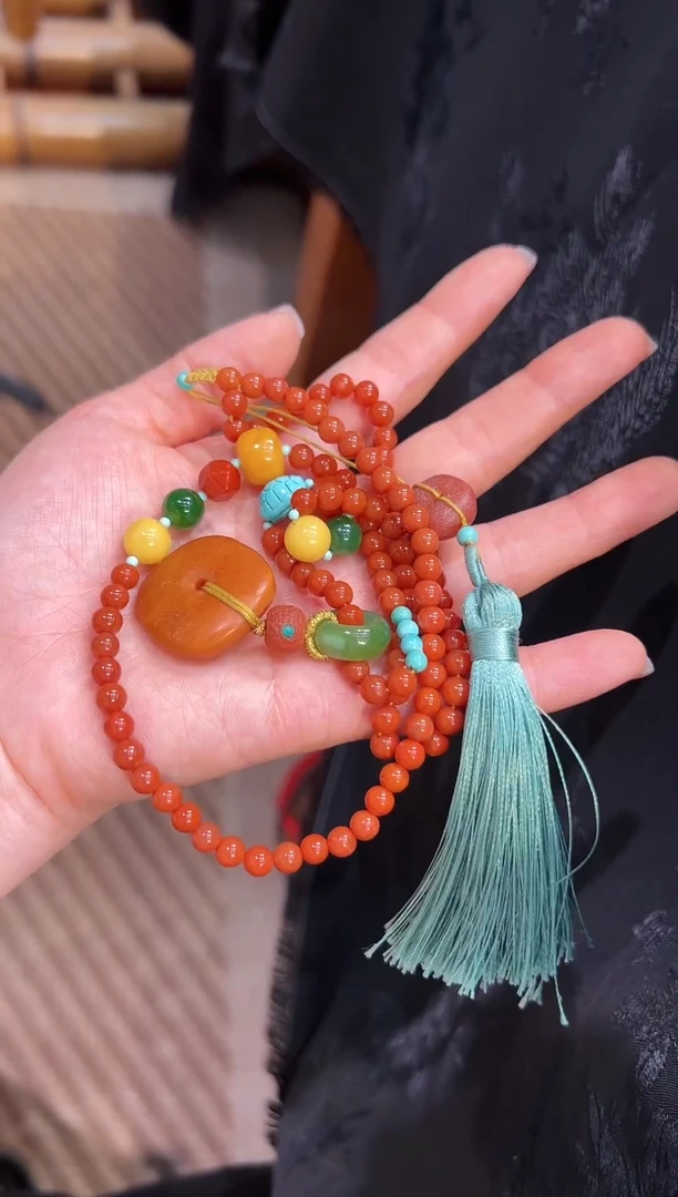 【闪购商品】南红玛瑙毛衣链未镶嵌毛衣链