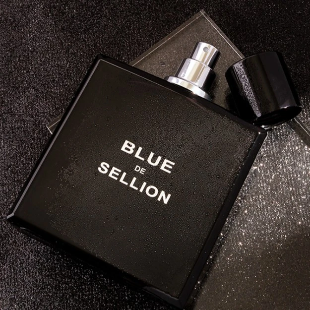 法国sellion/雪尔妮兰蔚蓝学生男士香水持久留香礼盒装100ml淡香