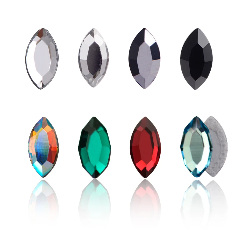 烫底 2200小马眼 多尺寸迷你美甲异形奥钻华子烫钻散钻水钻美甲钻