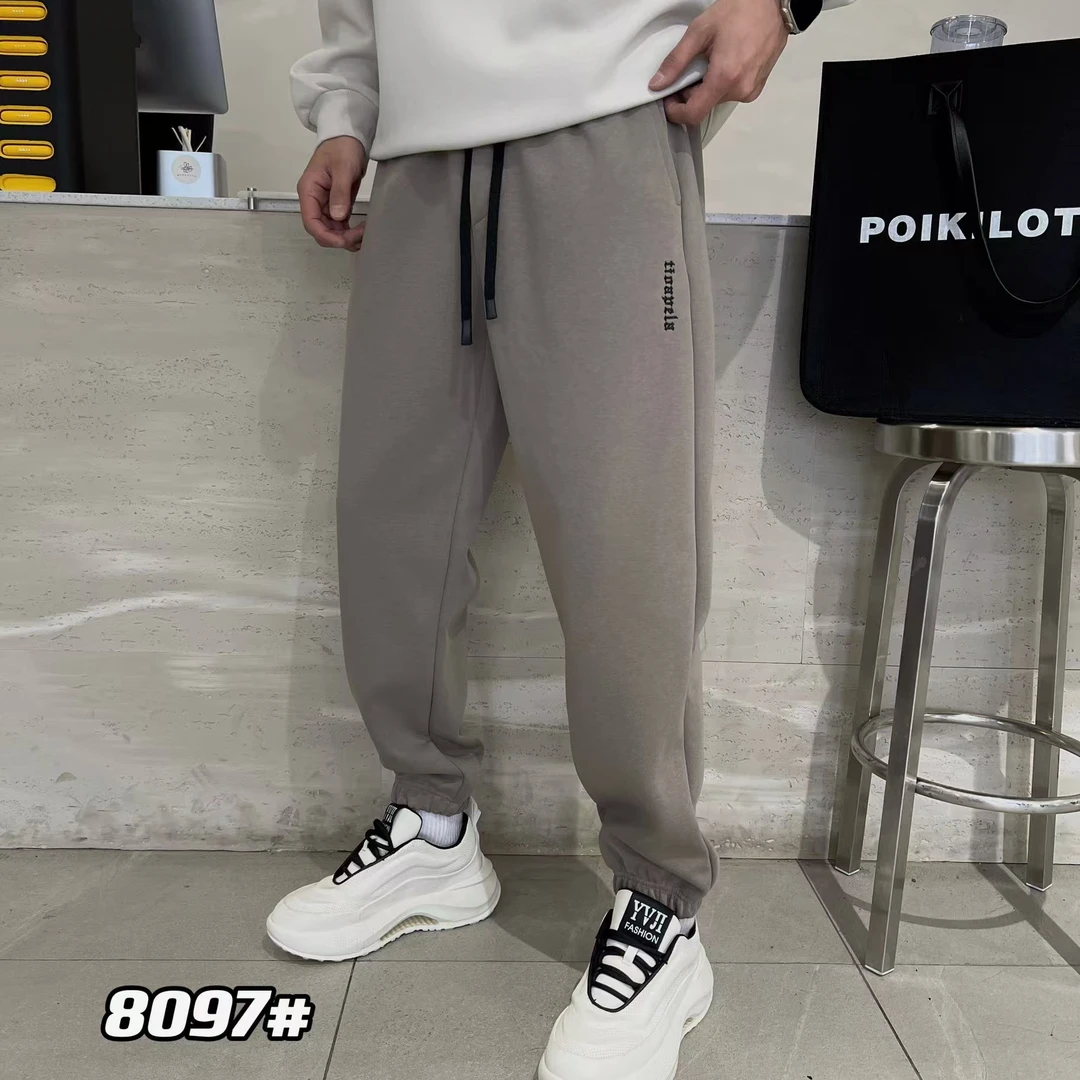 8097款新版运动裤休闲宽松韩版潮流收脚卫裤百搭束脚抽绳