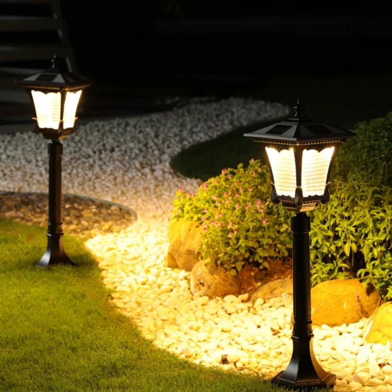 太阳能草坪灯户外庭院灯家用防水花园别墅欧式路灯地插景观装饰灯