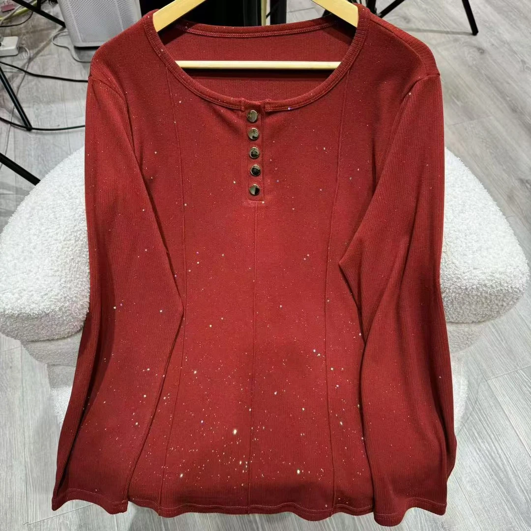 【苹果现货清清】PWD32482秋季时尚百搭显瘦气质休闲大码女装