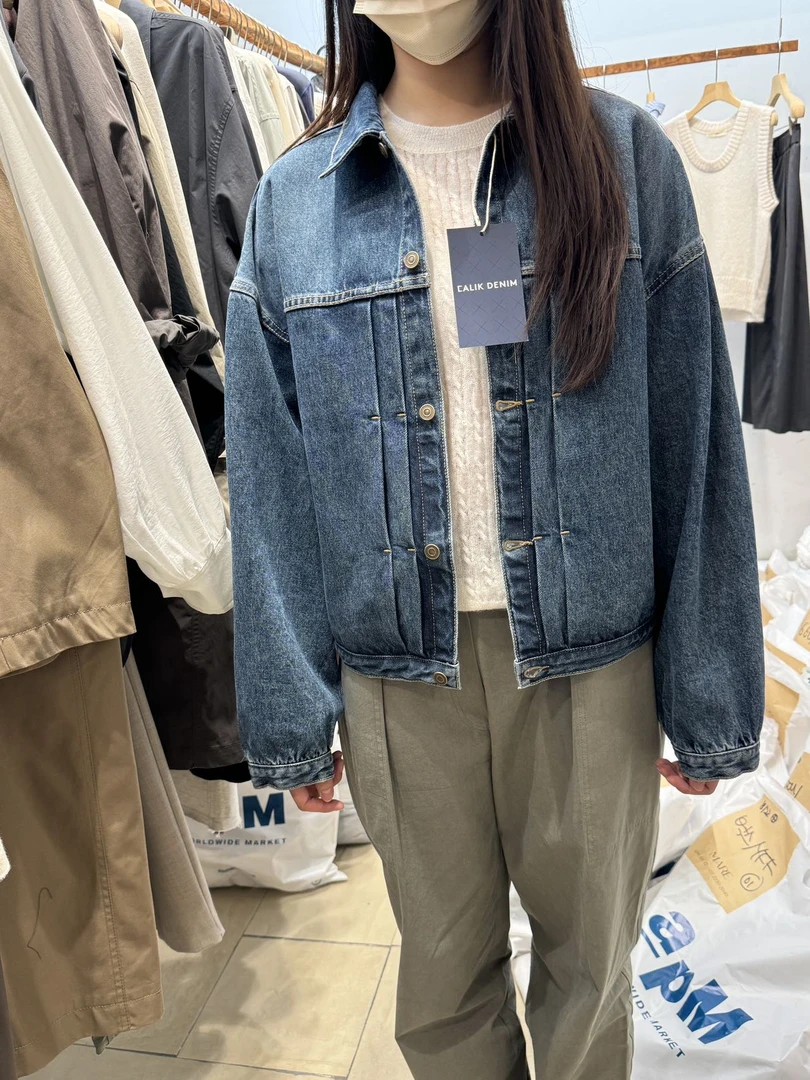 韩国秋季新款女士时尚牛仔外套no7天