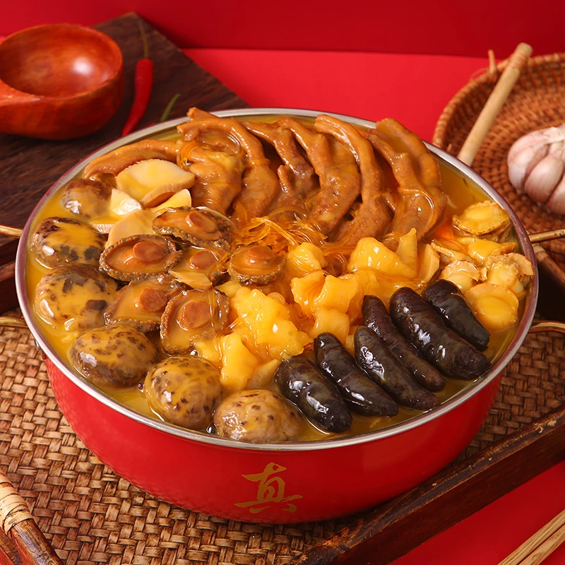 [勇鲍]参情勇鲍金汤佛跳墙 含鲍鱼海参花胶 带鲜香金汤1500g